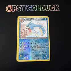 Pokemon Card Gyarados 24/124 Dragons Exalted Reverse Holo Light Play A18 - Image 1