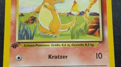 Pokemon Karte - Glumanda 46/102 Base Set - 1 Edition - Starter - NM - Image 5