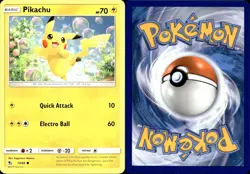 PIKACHU 19/68 Pokemon Card Hidden Fates Near Mint - Image 3
