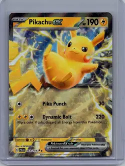 Pikachu ex 063/193 NM Holo PAL SV02: Paldea Evolved Pokemon TCG Card - Image 1