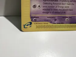 GIRAFARIG - 58/144 - E-CARD SERIES: SKYRIDGE Pokemon TCG - Image 4