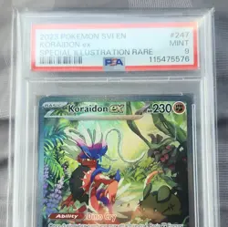 Pokemon TCG Koraidon ex SV01 Scarlet & Violet Holo SIR PSA 9 247/198 230 HP EN - Image 2