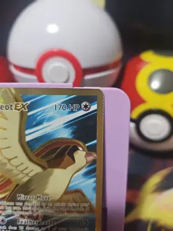 Pokemon TCG Pidgeot EX (Full Art) 104/108 Evolutions Rare Holo M/NM - Image 2