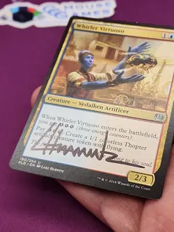 MTG Whirler Virtuoso Signed Lake Hurwitz Full Signature #A Rare CCGHouse RA - Image 3
