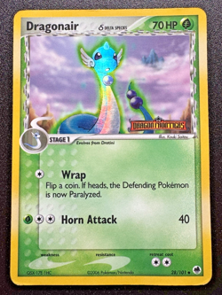 Dragonair 28/101 EX Dragon Frontiers Pokemon Card Reverse Holo Foil Rare HP - Image 1