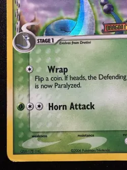 Dragonair 28/101 EX Dragon Frontiers Pokemon Card Reverse Holo Foil Rare HP - Image 5