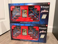 Magic The Gathering Spiderman Marvel Web-slingers Kit Costco Set of 2 - Image 1
