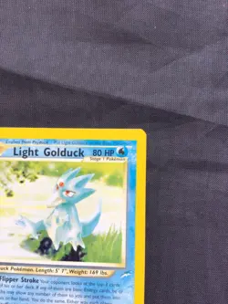 Pokemon Cards: 1st Edition Neo Destiny Uncommon: Light Golduck 47/105 - Image 3