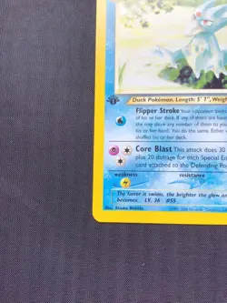 Pokemon Cards: 1st Edition Neo Destiny Uncommon: Light Golduck 47/105 - Image 5