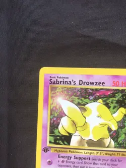 Pokemon Cards: Gym Challenge 1st Edition Common: Sabrina's Drowzee 95/132 - Image 2