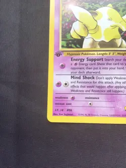 Pokemon Cards: Gym Challenge 1st Edition Common: Sabrina's Drowzee 95/132 - Image 5
