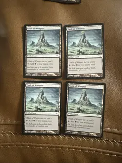Magic The Gathering Vault of Whispers x4 Mirrodin Artifact Land English Cards - Image 1