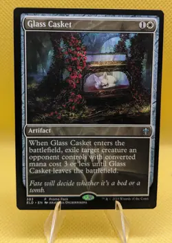 Magic the Gathering MTG Glass Casket (393) Throne of Eldraine Showcase - Image 1