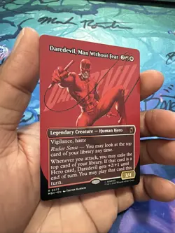 Daredevil, Man Without Fear (Borderless) (0372) Marvel Super Heroes Regular - Image 2