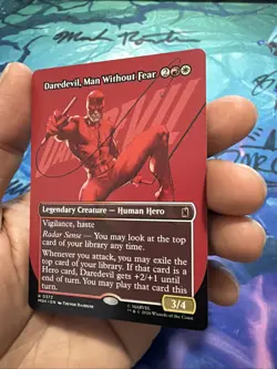 Daredevil, Man Without Fear (Borderless) (0372) Marvel Super Heroes Regular - Image 3