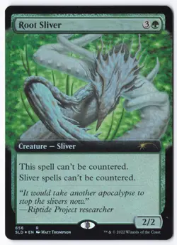 Root Sliver (Extended Art) 656 Foil Secret Lair Drop Series - Image 1