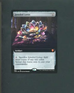 Magic the Gathering Jeweled Lotus Extended Art Commander Masters NM - Image 1