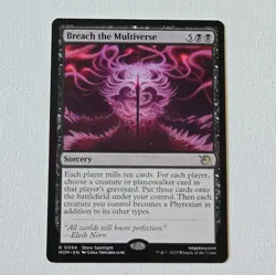 MTG March of the Machine Breach the Multiverse 0094 Rare Black - Image 1
