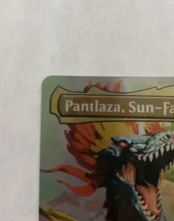 Pantlaza, Sun-Favored (Borderless) Commander: the Lost Caverns of Ixalan Foil - Image 3