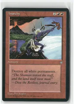 Anarchy 170 Uncommon Ice Age Magic: The Gathering Near Mint - Image 1