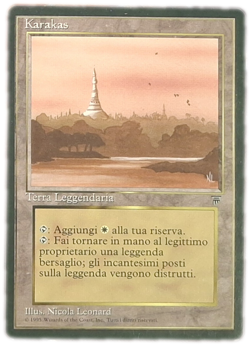 Karakas Italian Legends NM MTG Magic - Image 1