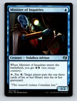 MTG Magic: The Gathering Minister of Inquiries Regular - Image 1