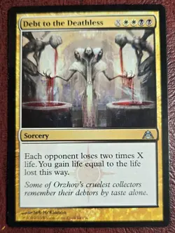 Debt to the Deathless - MtG Dragon's Maze - U064 NM 2013 - Image 2