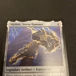 Mjolnir, Storm Hammer Universes Beyond: Assassin's Creed; MTG - Image 2