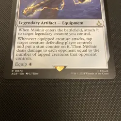 Mjolnir, Storm Hammer Universes Beyond: Assassin's Creed; MTG - Image 3