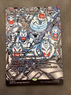 Mechanized Production (Borderless) Marvel Universe Eternal-Legal Regular - Image 1