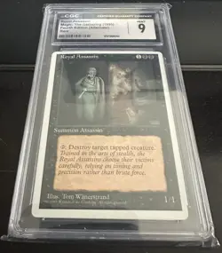 Royal Assassin Alternate 4th Edition CGC 9.0 Magic The Gathering - Image 1