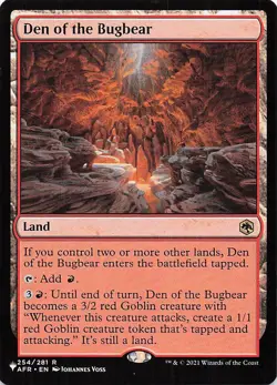 Den of the Bugbear R The List Reprints 254 NM - Image 1