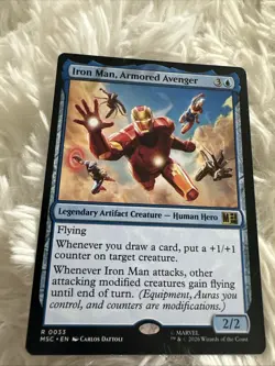 Iron Man, Armored Avenger | Marvel Super Heroes | NM | MTG - Image 1