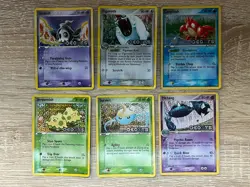 Pokemon 2005 EX Deoxys Stamped Reverse Holo Lot (6 Cards) - Image 1