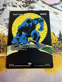 MAGIC MTG DON'T MOVE (BORDERLESS) 43 MARVEL UNIVERSE ETERNAL-LEGAL - Image 4
