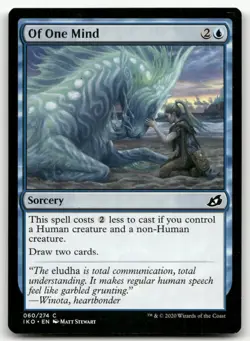 Of One Mind #60 (NM) Ikoria IKO Magic MTG - Image 1