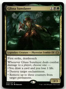 Glissa Sunslayer #202 (NM) Phyrexia All Will Be One ONE Magic MTG - Image 1
