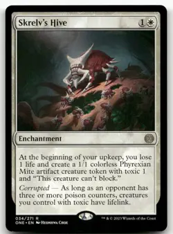 Skrelv's Hive #34 (NM) Phyrexia All Will Be One ONE Magic MTG - Image 1