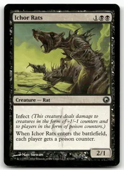 Ichor Rats #67 (NM) Scars of Mirrodin SOM Magic MTG - Image 1