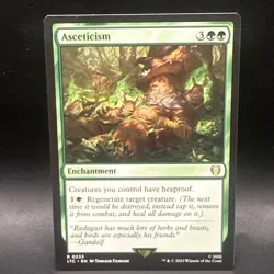 MTG - Asceticism - Commander: Lord of The Ring - Image 1