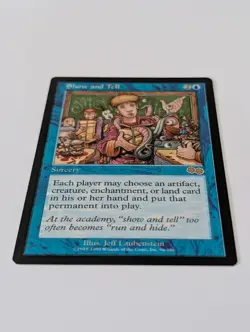 Show and Tell, Urza's Saga - Near Mint, Rare, MTG - Image 3