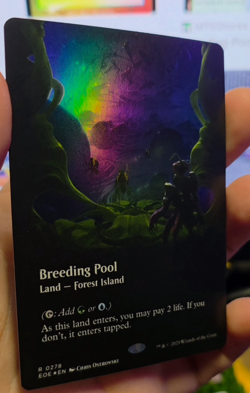 Breeding Pool (Borderless) Edge of Eternities FOIL NM MTG - Image 1