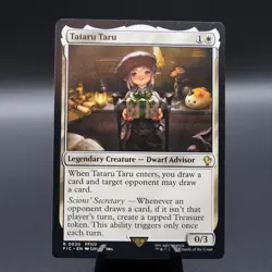 Tataru Taru 30 Rare Commander: FINAL FANTASY Magic: The Gathering Near Mint - Image 1