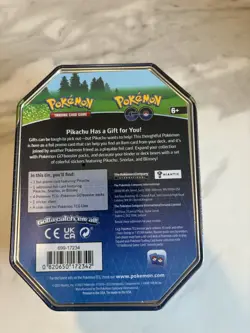 Pokemon Tcg Go Pikachu Collectors Tin Brand New Factory Sealed - Image 2