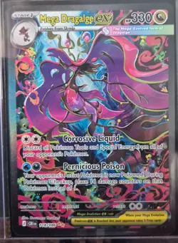 Pokemon TCG Mega Dragalge Ex 118/086 Chaos Rising (English) SIR NM Condition - Image 1
