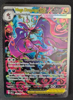 Pokemon TCG Mega Dragalge Ex 118/086 Chaos Rising (English) SIR NM Condition - Image 2