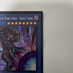 Yu-Gi-Oh! Magician of Dark Chaos - Black Chaos Secret Rare CORI-EN027 1st Ed - Image 3