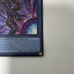Yu-Gi-Oh! Magician of Dark Chaos - Black Chaos Secret Rare CORI-EN027 1st Ed - Image 4