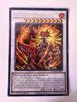 Yugioh - Jurrac Astero - Secret - 1st - BLMM-EN018 - NM - Image 1