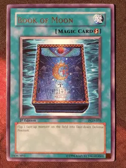 Yugioh Book of Moon PGD-035 Rare 1st Edition NM - Image 1